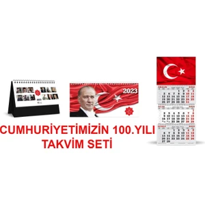 Keskin Color 2023 Cumhuriyetimizin 100.YILI Takvim Seti