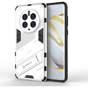 Huawei Mate 50 Pro Çift ​​katmanlı Darbeye Dayanıklı Telefon Kılıfı - Gümüş (Yurt Dışından)