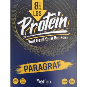 Netfen 8.sınıf Lgs Protein Paragraf Soru Bankası