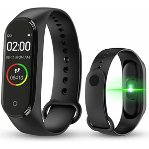 M4 Akıllı Bileklik Saat Watch Band Kalp Ritim Koşu Spor Uyku Takip