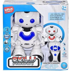 Birlik Oyuncak Uzaktan Kumandalı Işıklı Müzikli Dans Eden Akıllı Robot J605-2