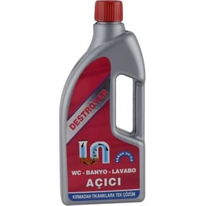 Lavabo Açıcı 500 ML(915GR) Sıvı(Destroyer)