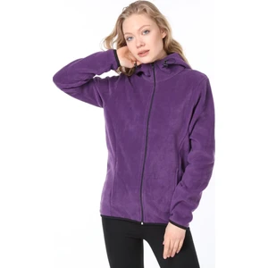 Ghassy Co. Ghassy Co.kadın Kapşonlu  Fermuarlı Polar Sweatshirt