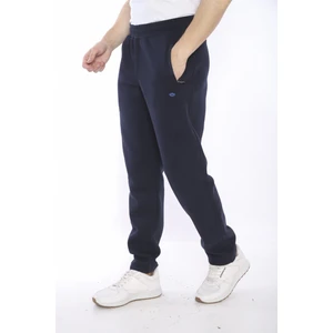 Escetic Erkek Spor Lacivert 3 İplik, İçi Polarlı , Kışlık Kalın Kumaş Regular Eşofman Altı - B1294