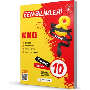 Veri Yayınları Veri 8. Sınıf Fen Bilimleri Kkd Sarmal 10 Deneme Veri Yayınları