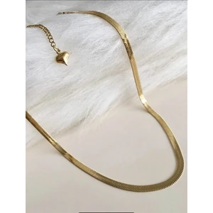 Stainless Steel Italyan Zincir Çelik Kolye