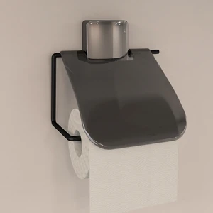 Ozaslan Decorev Süper Yapışkanlı Vidasız  Kapaklı Wc Kağıtlık