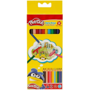 Play Doh Kuru Boya Tam Boy 12 Renk