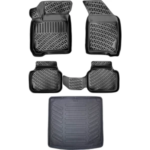 Fiat Freemont 3D Paspas+Bagaj Havuzu Seti