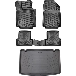 Renault Clio 3 2006-2012 3D Paspas ve Bagaj Havuzu Seti