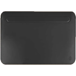 Skin Pro MacBook Pro 14 2021 A2442 Uyumlu Çanta & Stand & Kılıf Pu Deri Mıknatıslı Kapak