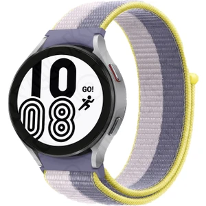 Samsung Galaxy Watch 4 5 6 7 FE 40 40 44 Classic 42 43 46 47 mm Kordon Hasır Kordon 1-1 Uyumlu Klips
