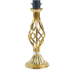 Gold Burgulu Abajur Ayağı