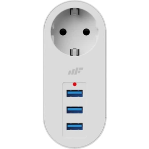 Mf Product Jettpower 0672 3 Usb'li Akım Korumalı Priz - Beyaz