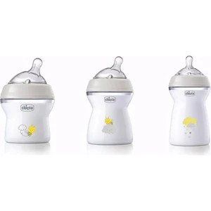 Natural Feeling Pp Biberon Seti 150+250+330 ml Desenli