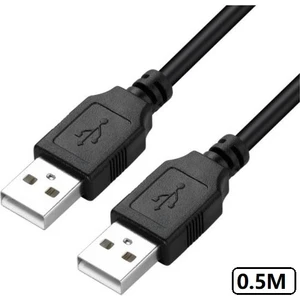 5247 USB Uzatma Kablosu 0.5 Metre Uzatıcı Iki Ucu Erkek Erkek 50CM