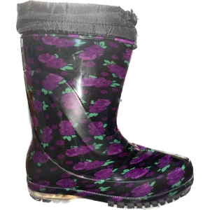 Kadın Içi Peluşlu Silikon Çizme