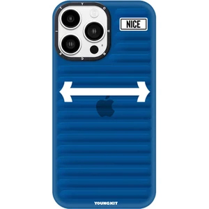 Apple iPhone 13 Pro Kılıf Baskılı Desenli Youngkit Luggage Firefly Serisi Kapak