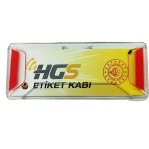 Hgs Etiketini Asma ve Koruma Kabı | Ptt Hgs Kılıfını Cama Yapıştırma Aparatı