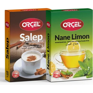 Salep 200GR. + Orçel Nane Limon 200GR.Oralet SET
