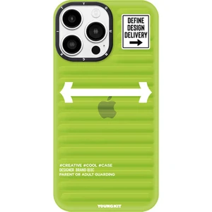 Apple iPhone 13 Pro Kılıf Baskılı Desenli Youngkit Luggage Firefly Serisi Kapak