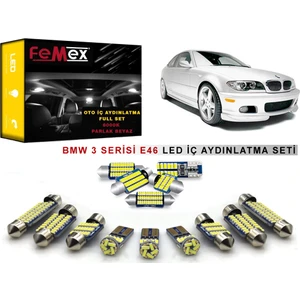 Bmw E46 3 Serisi LED Iç Aydınlatma Ampul Seti Femex Parlak Beyaz