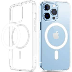 Apple iphone Xs Kılıf Magsafe Özellikli Silikon Şeffaf Arka Korumalı Kapak Tpu