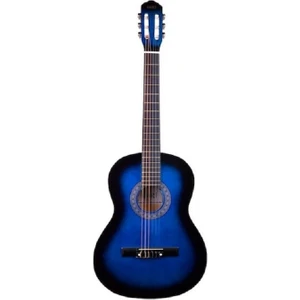 Bade Müzik Mavi Klasik Gitar Tam Boy Kılıflı Pena Dahil