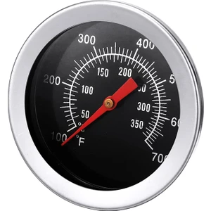 350 Santigrat Derece Paslanmaz Çelik Barbekü Izgara Fırın Termometre Sıcaklık Ölçer