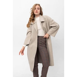 Oversize Kaşe Kaban 2116