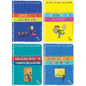 Çıtır Çıtır Felsefe 4 Kitap Set 3 - Brigitte Labbe