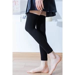 Tekli Kadın Tozluk Dizüstü Çorap Yeni Trend Pamuklu