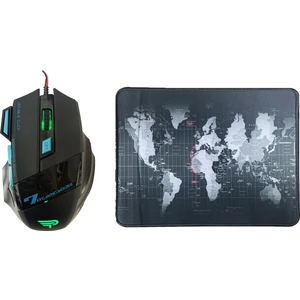 PL-1830 USB Kablolu Rgb Gaming Mouse + Mouse Pad