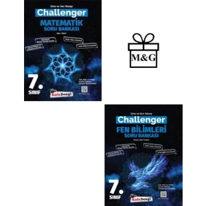 Kafa Dengi Yayınları 7.Sınıf Challenger Matematik ve Fen Bilimleri Soru Bankası