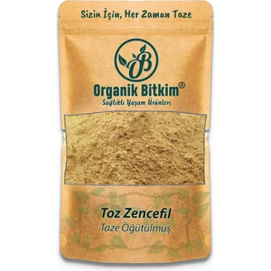 Organik Bitkim Zencefil Toz (Öğütülmüş) 150 gr