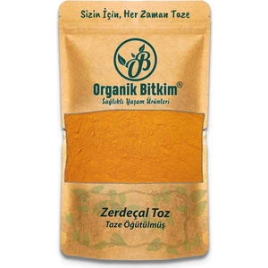 Organik Bitkim Zerdeçal Toz (Öğütülmüş) 150 gr