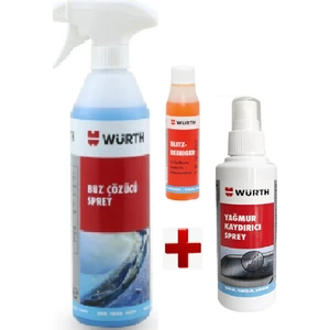 Buz Çözücü Sprey & Würth Yağmur Kaydırıcı Sprey &würth Konsantre Cam Sabunu