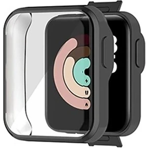 Xiaomi Mi Watch Lite Uyumlu 360 Koruma Ultra Ince Önü Kapalı Silikon Kılıf