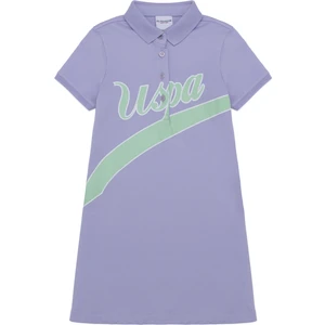 U.S. Polo Assn. Kız Çocuk Lila Örme Elbise 50249093-VR034