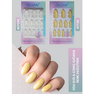 Takma Tırnak Renk Değiştiren Tak ve Çık Kendinden Yapışkanlı - 864