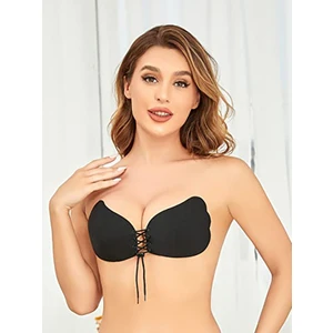 Kofre Exclusive Askısız Dikişsiz Dolgun Gösteren Yapışkanlı Kelebek Sütyen Hayalet Sütyen