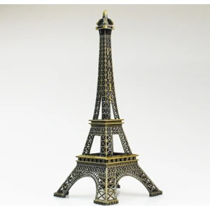 Winter House Eyfel Kulesi Biblo Metal Paris In Simgesi