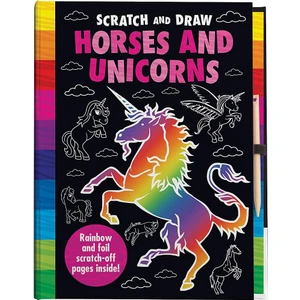 Scratch And Draw Horses And Unicorns
