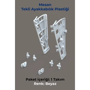 Shocab Tekli Ayakkabılık Beyaz