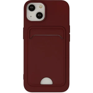 Aqua Aksesuar Apple iPhone 14 Kılıf Kartvizitli Yeni Tasarım Soft Dizayn