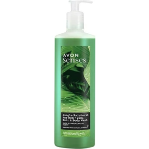 Senses Jungle Rainburst Adaçayı Ve Sandal Ağacı Kokulu Erkek Saç Ve Vücut Şampuanı 720 Ml.