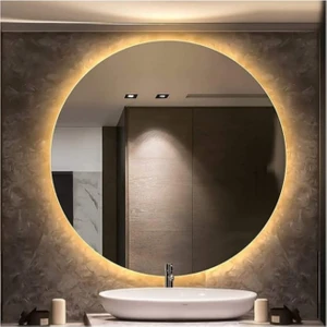 Toprak Dekor 60 cm Günışığı  Ledli Ayna-Banyo Aynası-Işıklı Ayna Günışığı