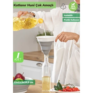 Jet’s Home Katlanır Huni Katlanabilir Huni Asılabilir