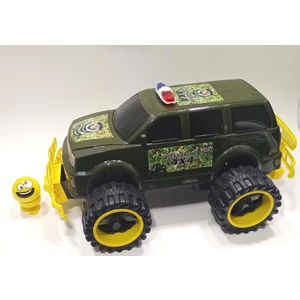 Sallanan Kafa Emoji Hediye Dev Tekerli 45CM Jumbo Özel Harekat Aracı 4x4 Jeep Süper Şık Oyuncak