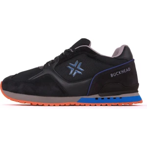 BUCK4023 Fundamental Mavi Turuncu Spor Ayakkabı